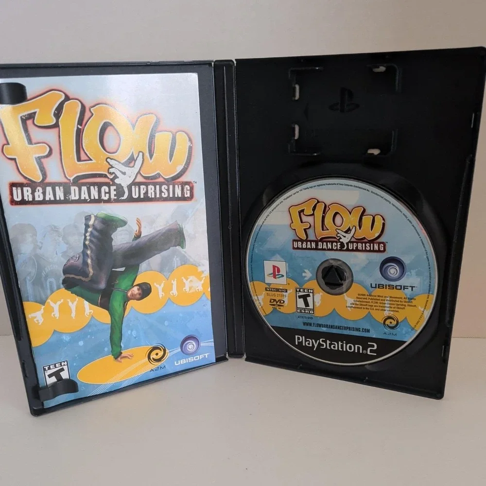 Flow Urban Dance Uprising Sony PlayStation 2 PS2 Game Ubisoft SLUS-21319 CIB